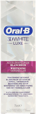 Oral B 3D White Luxe Withening Accel. Tube 75ml