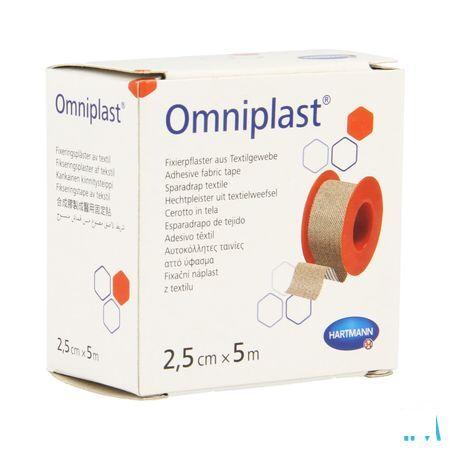 Omniplast 2,5cmx5m 1 P/s  -  Hartmann