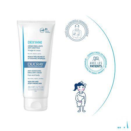 Ducray Dexyane Creme Anti krab Verzachtend 200 ml