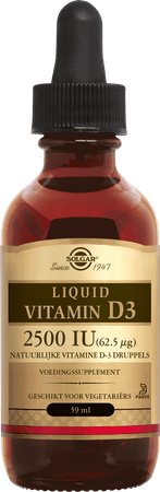 Solgar Liquid Vitamin D3 Huile Gouttes 59 ml  -  Solgar Vitamins