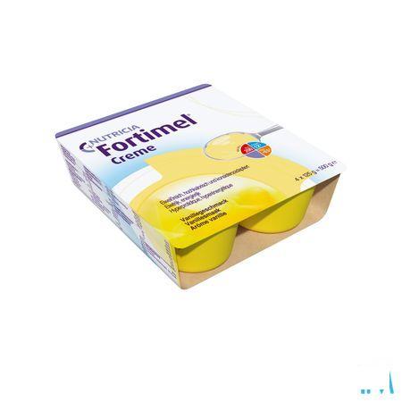 Fortimel Creme Vanille 4x125 gr  -  Nutricia