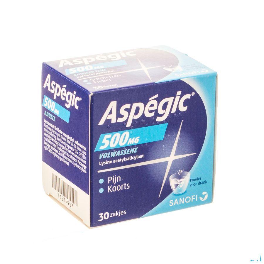 Aspegic 500 Pulv 30x 500 mg