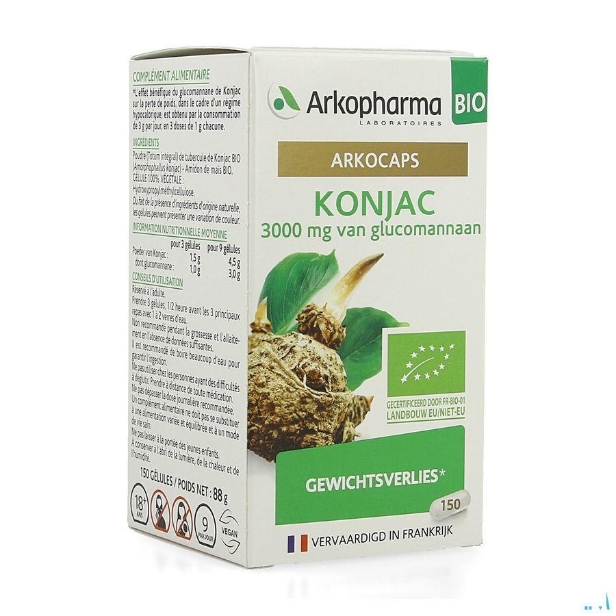 Arkogelules Konjac Bio Caps 150 Nf  -  Arkopharma