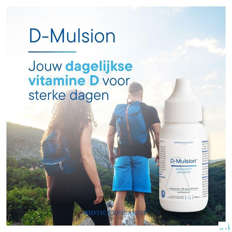 Biotics D-Mulsion (Vitamine D) 29.6 ml  -  Energetica Natura