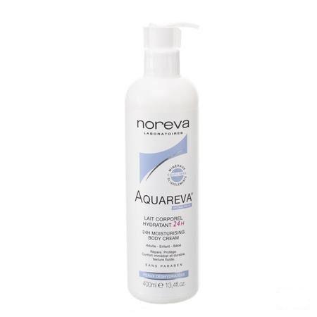 Aquareva Lichaamsmelk Hydra 24u Pompfl 400 ml  -  Noreva Led