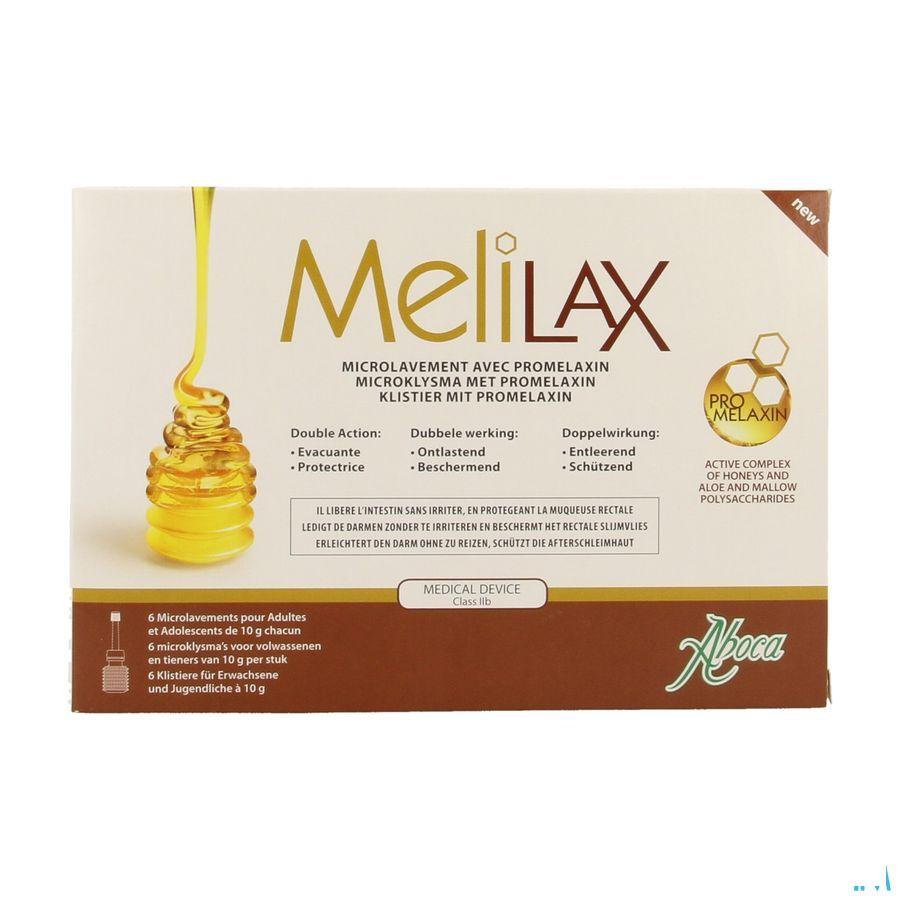 Melilax Microklysma 6x10 gr  -  Aboca
