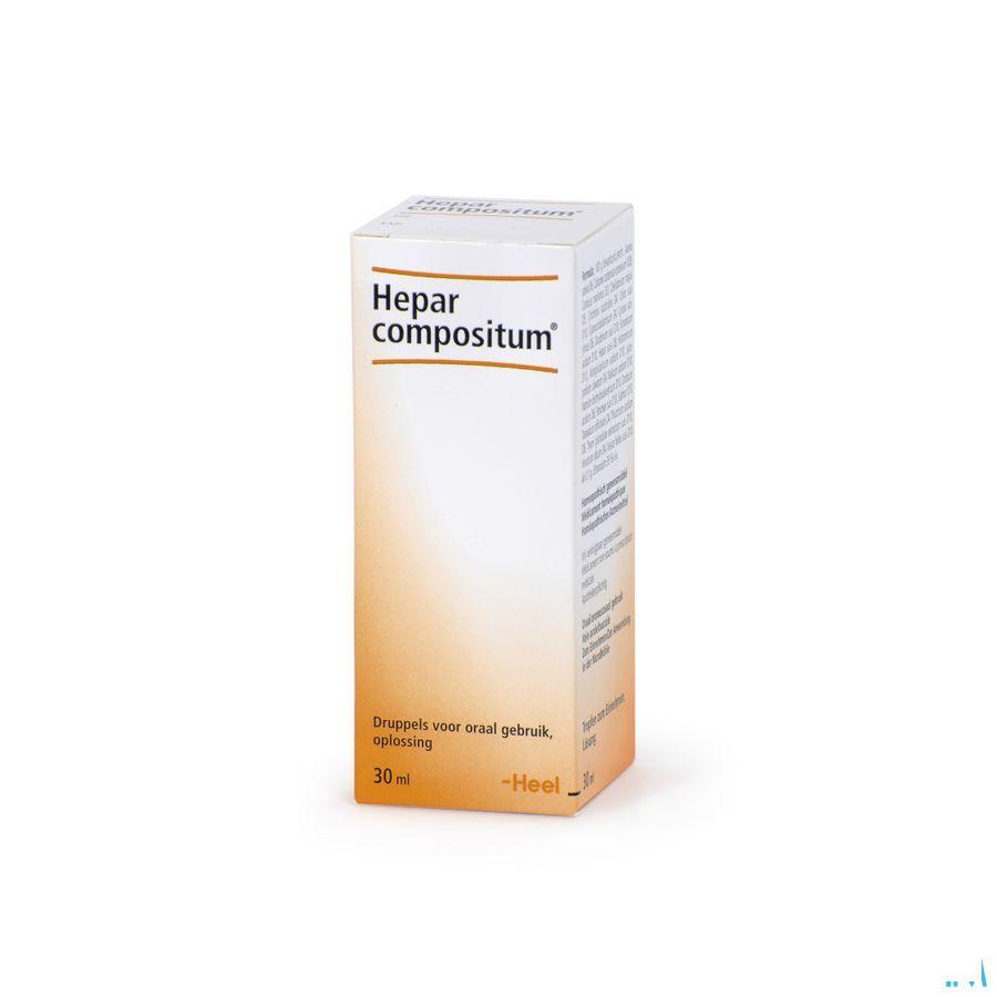 Hepar Compositum Drinkbare Oplossing Druppels 30 ml  -  Heel
