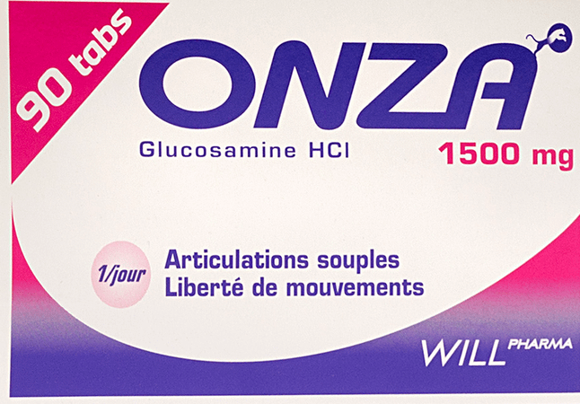 Onza 1500 mg Soepele Gewrichten Tabletten 90  -  Will Pharma