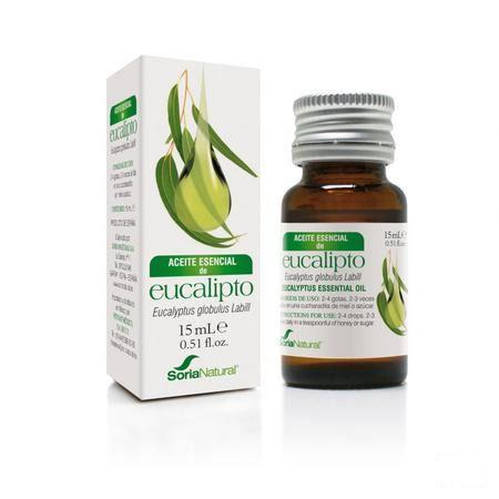 Soria Eucalyptus Globulus Ess Olie 15 ml  -  Soria Bel