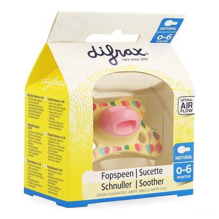 Difrax Fopspeen Natural 0-6 M  -  Difrax