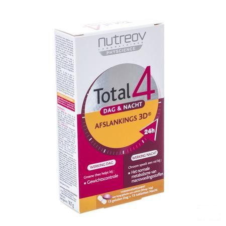 Total 4 Dag Nacht Blister 14 Tabletten + 14 Gel 