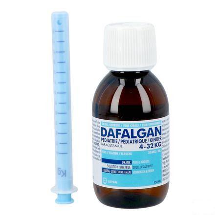 Dafalgan Pediatrie 30 mg/ml Solution Buv. 150 ml