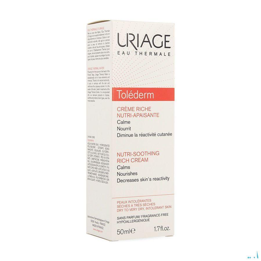 Uriage Tolederm Riche Creme Ps Flacon Pompe 50 ml