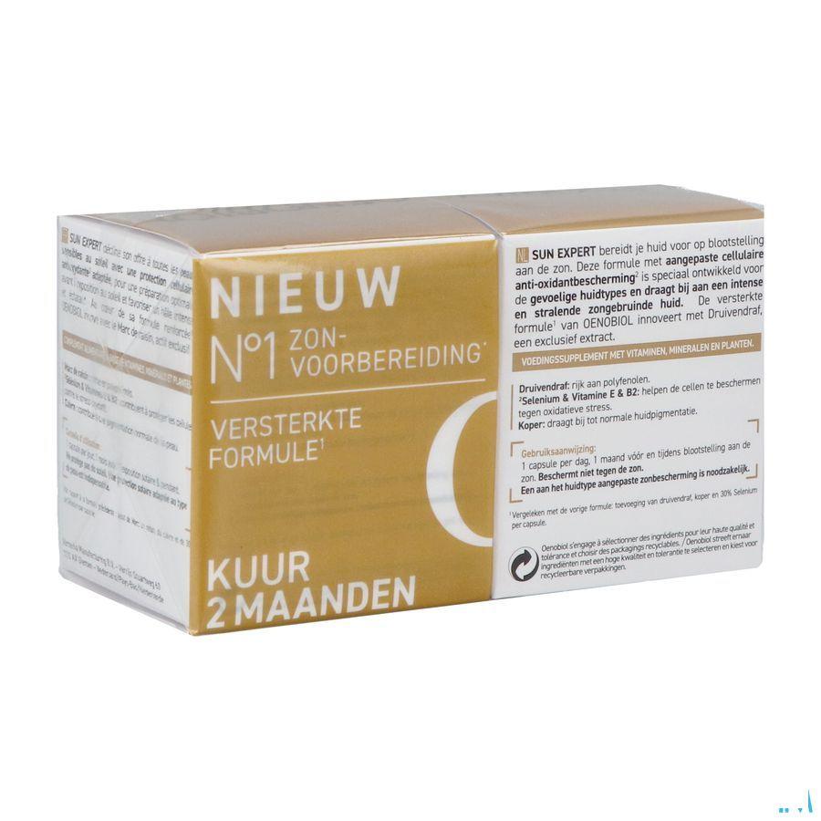 Oenobiol Sun Expert gev. Huid Caps 2X30