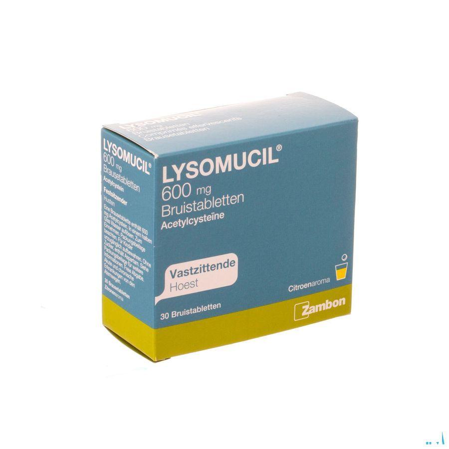 Lysomucil 600 Comprimes Effervescents 30 X 600 mg
