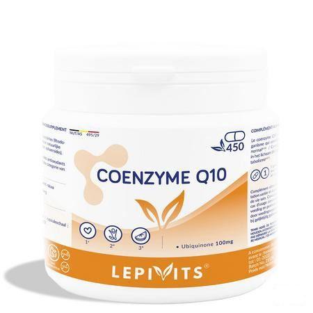 Lepivits Coenzyme Q10 Pack Pot Caps 450  -  Lepivits