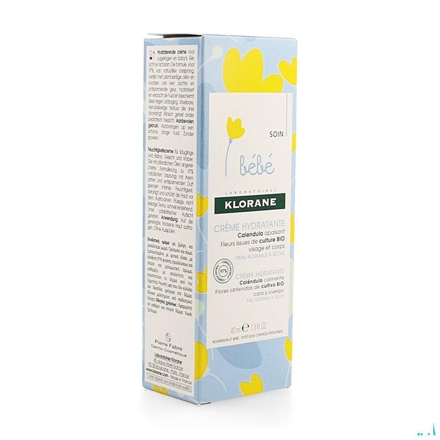 Klorane Baby Hydraterende Creme 40 ml