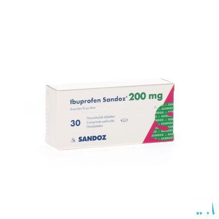 Ibuprofen Sandoz 200 mg Comprimes Pellicules 30x200 mg 