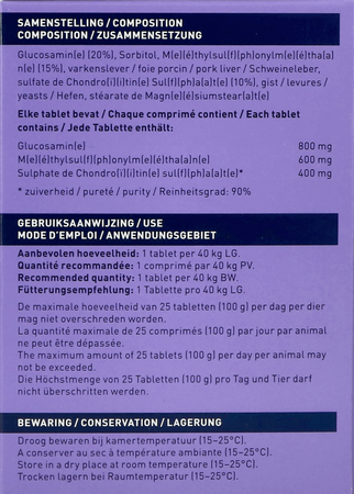 Vetri Joint 40 Tabletten 60  -  Ecuphar