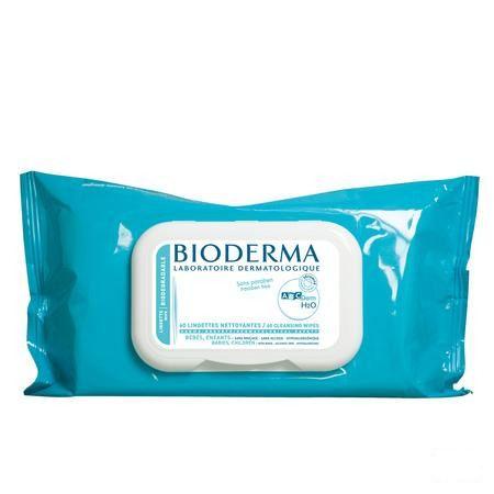 Bioderma Abc Derm H20 Reinig.doekjes zonder parab. 60