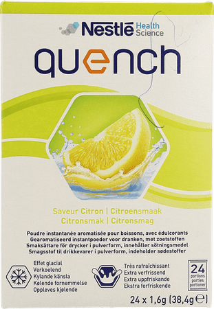 Quench Poeder Drank Stick 24x1,6g  -  Nestle