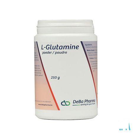 L-glutamine Poeder Oplosbaar 250 gr  -  Deba Pharma