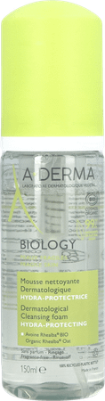Aderma Biology Reinigingsschuim Hyd.Bescherm 150 ml