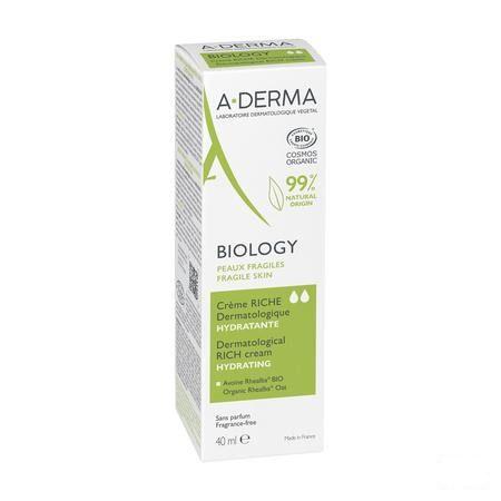 Aderma Biology Rijke Creme Dermatolog. 40 ml  -  Aderma