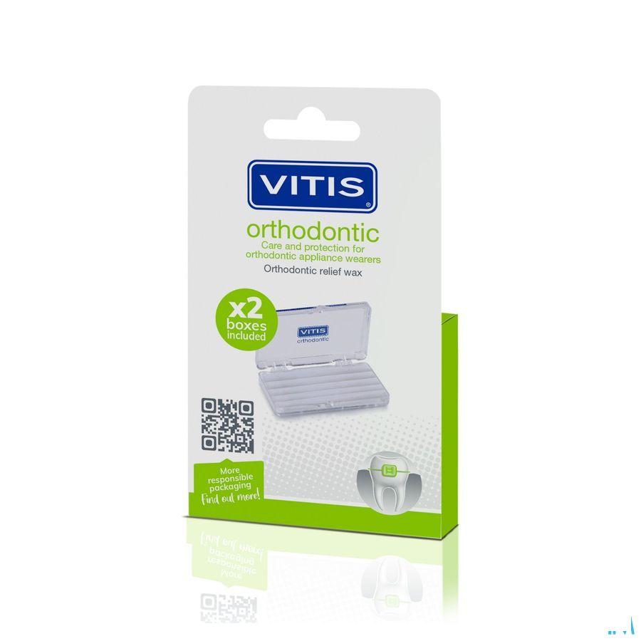 Vitis Orthodontic Wax Blister 2 Doosjes 3600  -  Dentaid