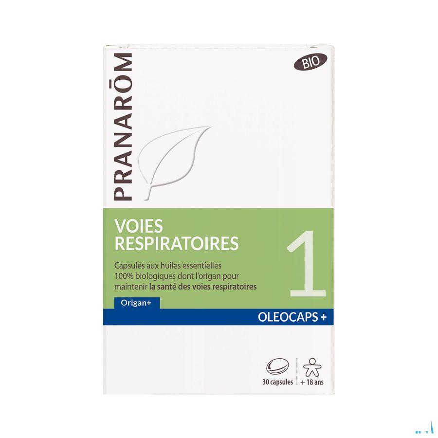 OleoCapsule + Bio 1 Ademhalingswegen Capsule 30  -  Pranarom