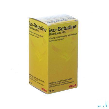 Iso Betadine Dermique 10% Solution Flacon 50 ml