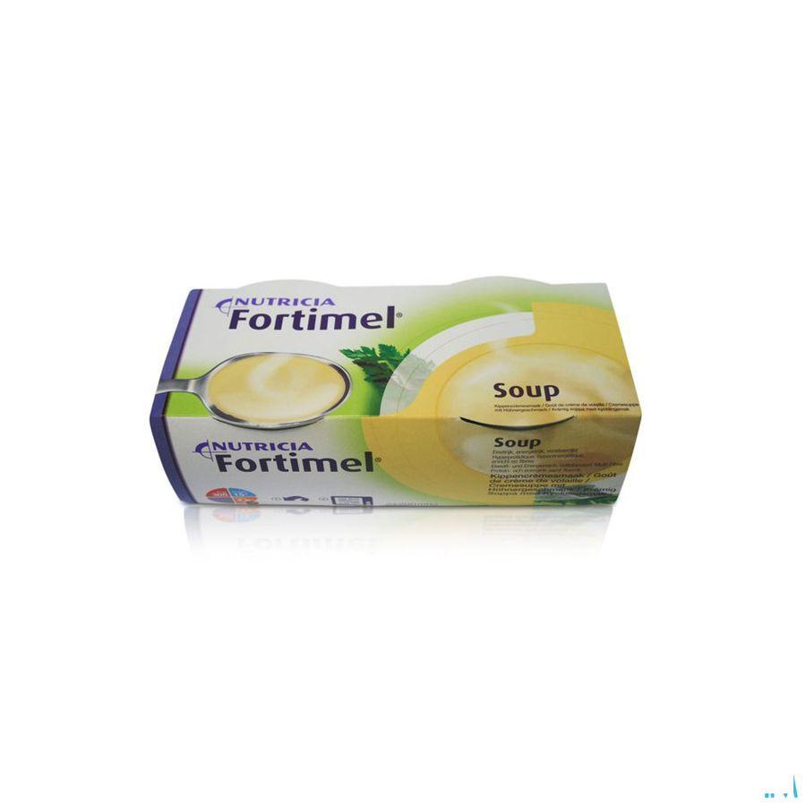 Fortimel Soup Kippencreme Cluster 2x200 ml  -  Nutricia