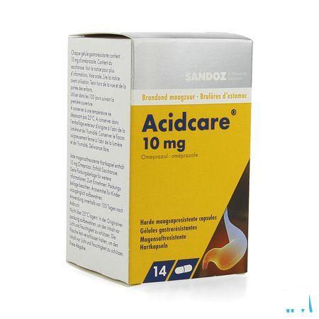 Acidcare 10 mg Sandoz Capsule Maagsapres 14 X 10 mg 