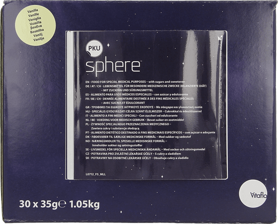 Pku Sphere 20 Vanille 30 X 35G