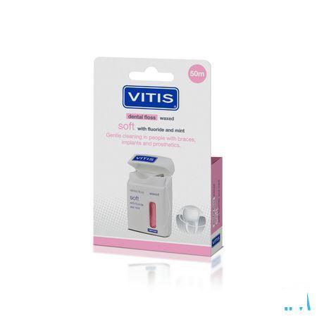 Vitis Floss Waxed Fluor Mint 50m 1650  -  Dentaid