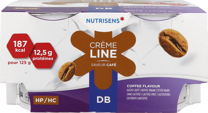 Nutrisens Cremeline Hp/Hc Sl Koffie 4X12