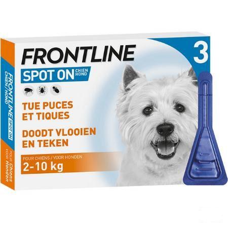 Frontline Spot On Hond 2-10kg et 3x0,67ml