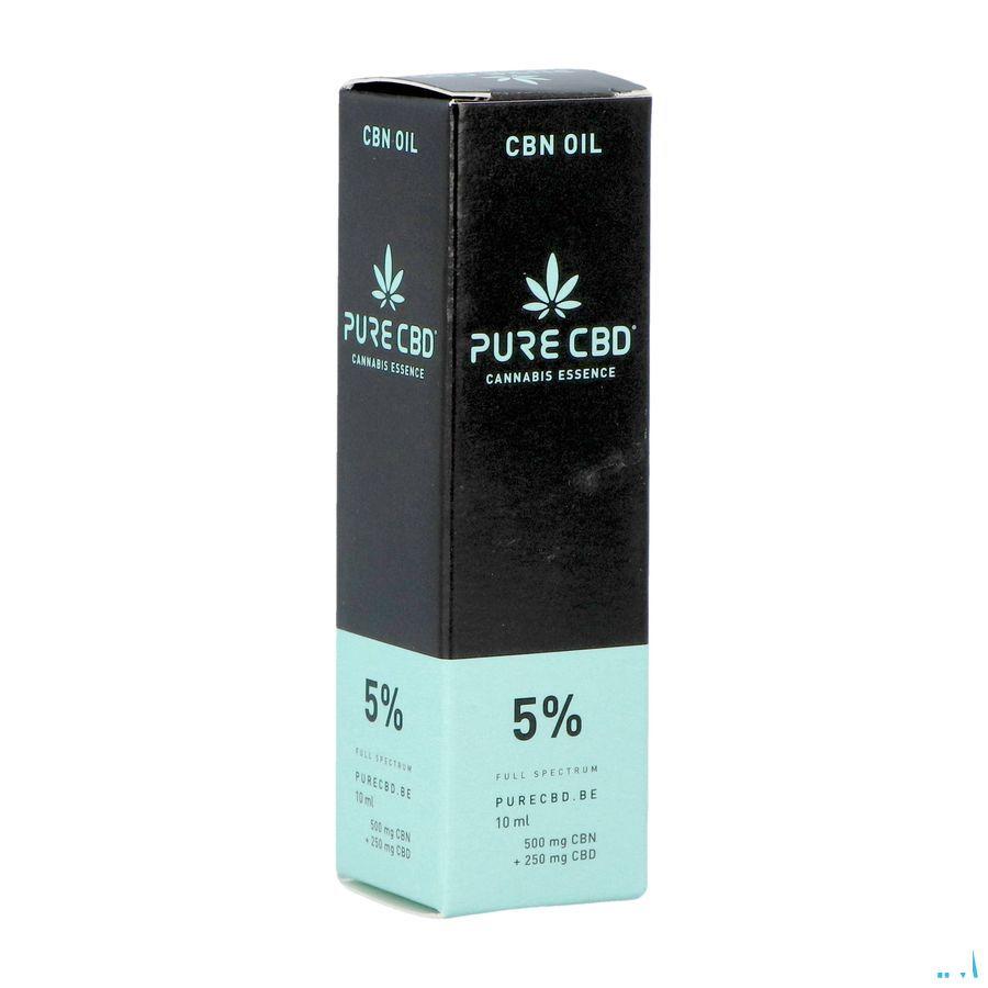 Pure Cbd 250 mg Cbn 500 mg Oil Full Spectrum 5% 10 ml