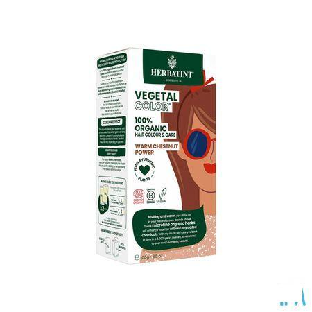 Herbatint Vegetal Color Eco Warm Chestn. Pow.100ml  -  Ocebio