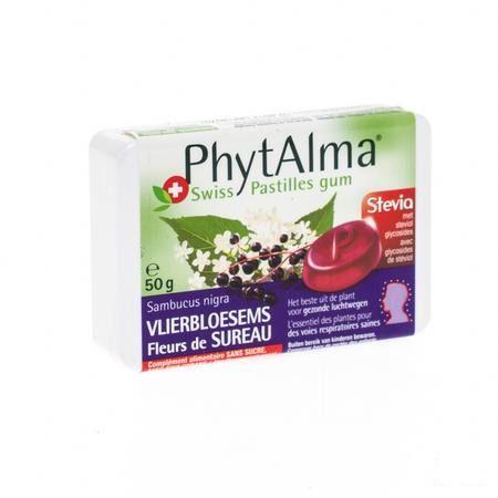 Phytalma Pastilles Gum Sureau + Stevia 50 gr  -  Ixx Pharma