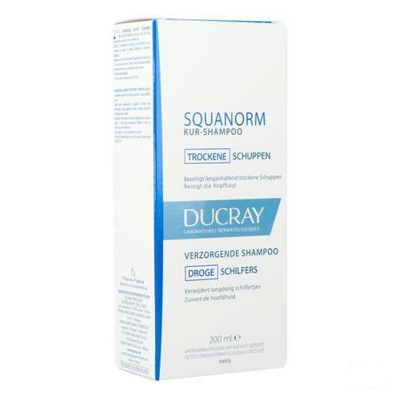Ducray Squanorm Shampoo Droge Schilfers 200  ml Nf