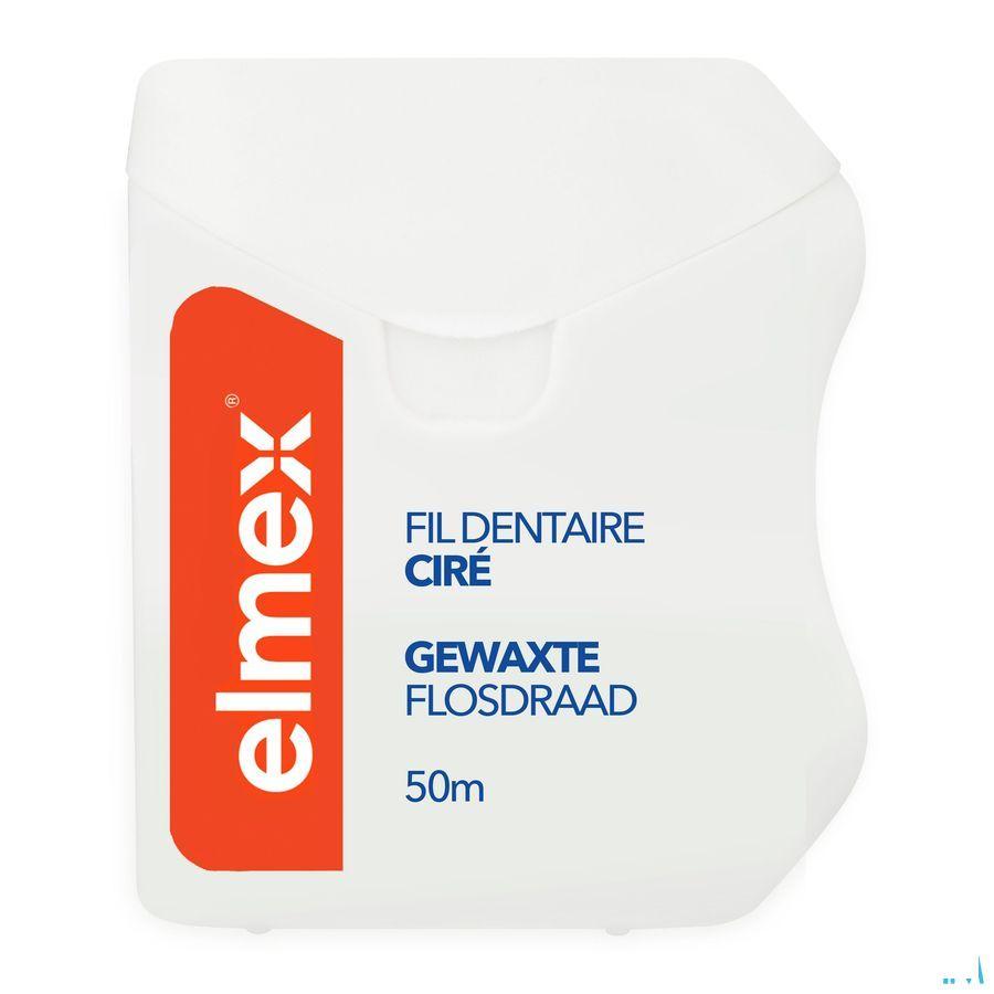 Fil Dentaire Cire Elmex 50m
