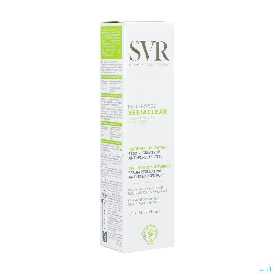 Sebiaclear Creme Mat + Pores Tube 40 ml