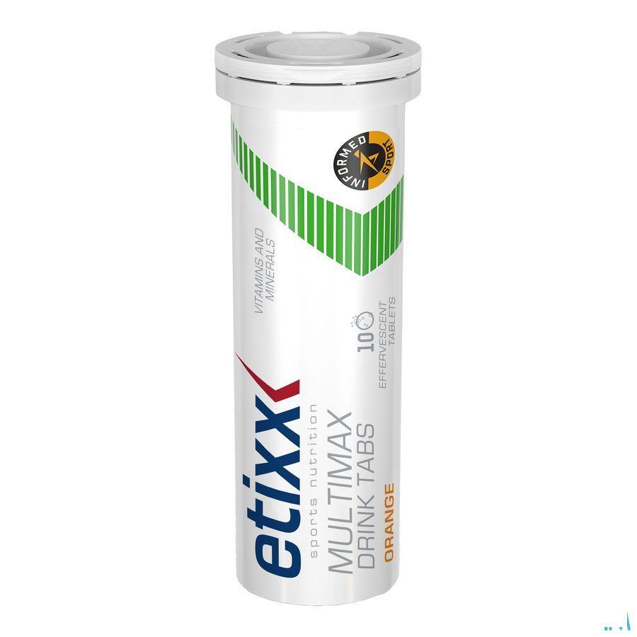 Etixx Multimax Drink Orange Tube Tabl 1 x 10