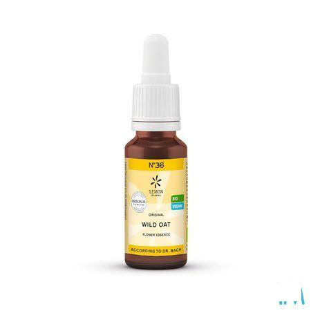 Bachbloesem Bio Nr 36 Wild Oat 20 ml  -  Eureka Pharma