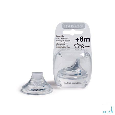 Suavinex Teets Zuigspeen Silic. Spar Nonsplitspout