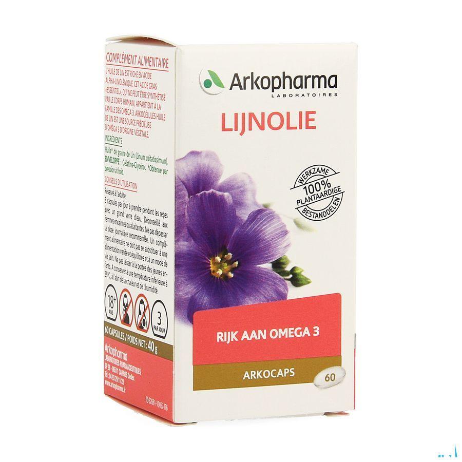 Arkocaps Lijnzaadolie 60  -  Arkopharma