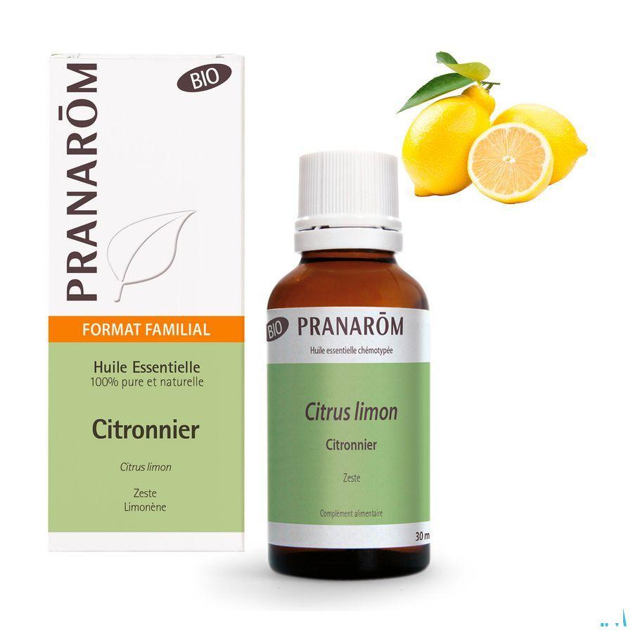 Citroen Bio Essentiele Olie 30 ml  -  Pranarom