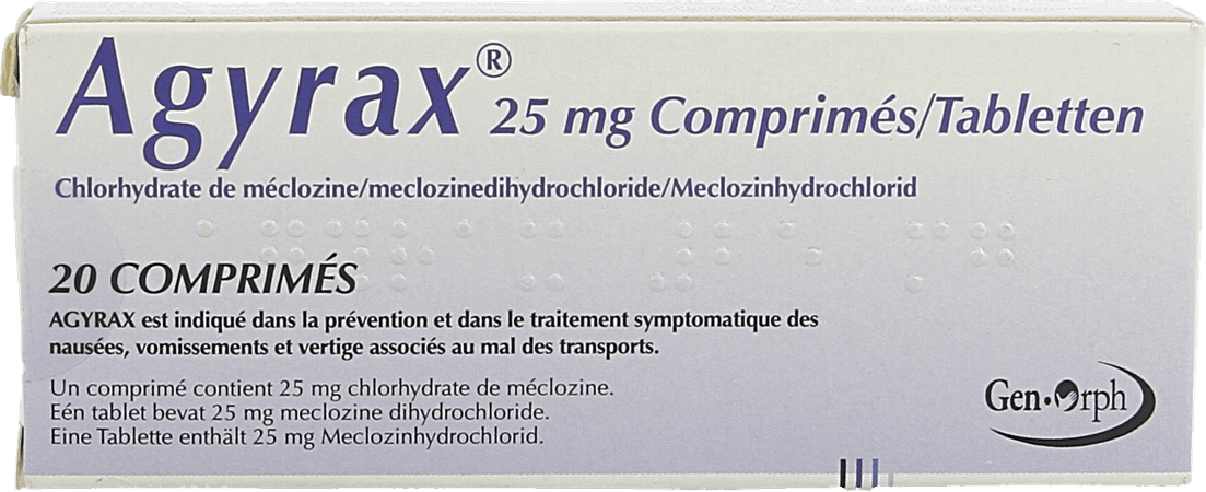 Agyrax 25mg Comp 20