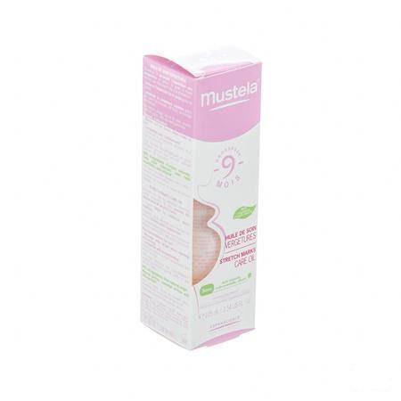 Mustela 9m Huile Soin Vegetures 100 ml